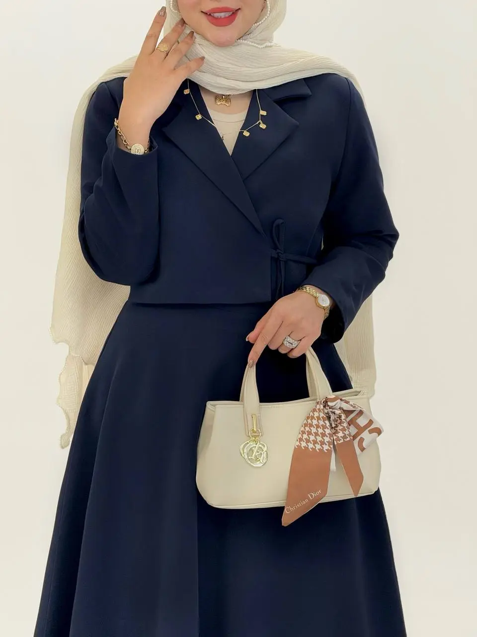 3612-کت و دامن مزونی مسیحا